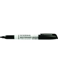 OSMER FINE TIP WHITEBOARD MARKER - BLACK - OS2111