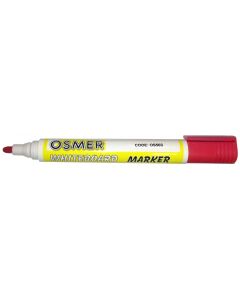 OSMER WHITEBOARD MARKERS - BULLET TIP - DOZEN - RED - OS503