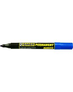 OSMER PERMANENT MARKERS - BULLET TIP - DOZEN - BLUE - OS702