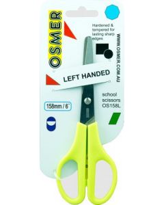 OSMER 158mm LEFT HAND SCHOOL SCISSORS - OS158L