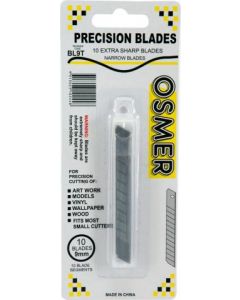 OSMER SNAP OFF BLADE - NARROW - PACK OF 10 - BL9T