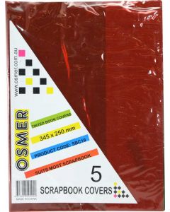 SCRAPBOOK COVER - TINTED - PACK OF 5 - SBC19