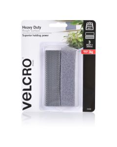 HANGSELL - VELCRO® BRAND HEAVY DUTY  HOOK & LOOP STRIPE - ROUGH SURFACE - BLACK - V25546