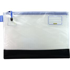 Clear mesh on sale pouch a4
